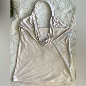 Express Halter Blouse- Open Back